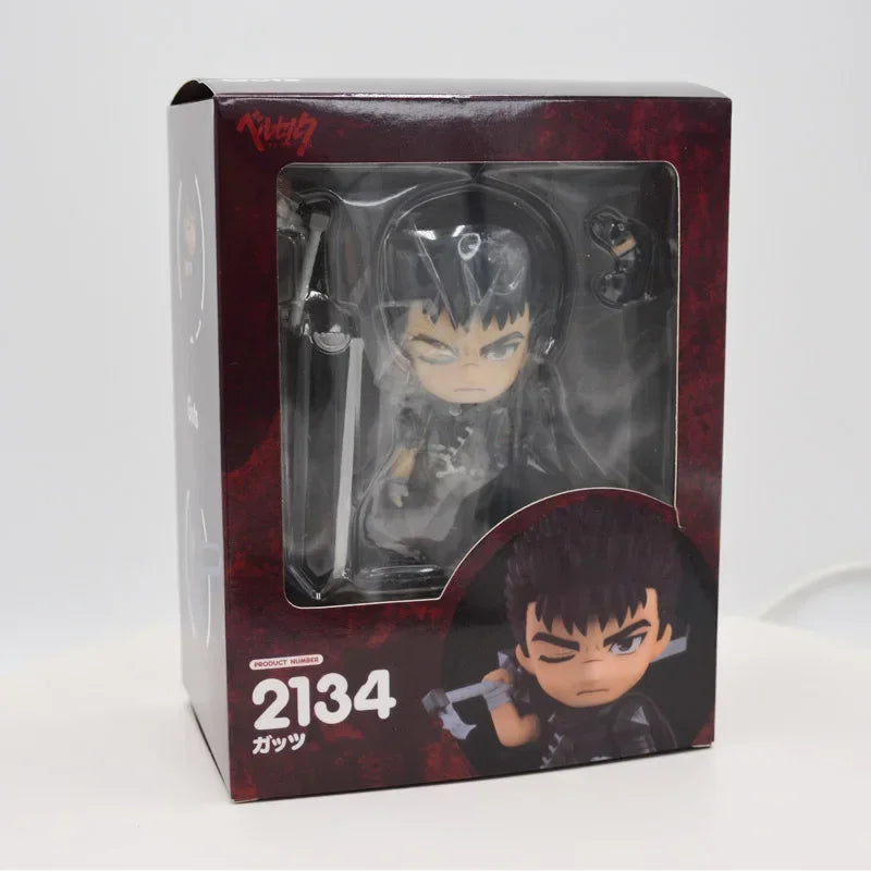 23cm Berserk Guts Anime Figure Berserker Armor L Action Figure Berserk Black Swordsman/Zodd Figurine Collectible Model Doll Toys
