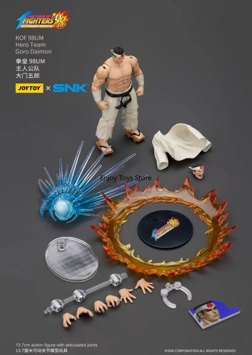 JOYTOY Dark Source X SNK The King of Fighters '98 UM: Hero Team 3-Pack 1:18 Scale Poseable Action Figure Model - in Stock