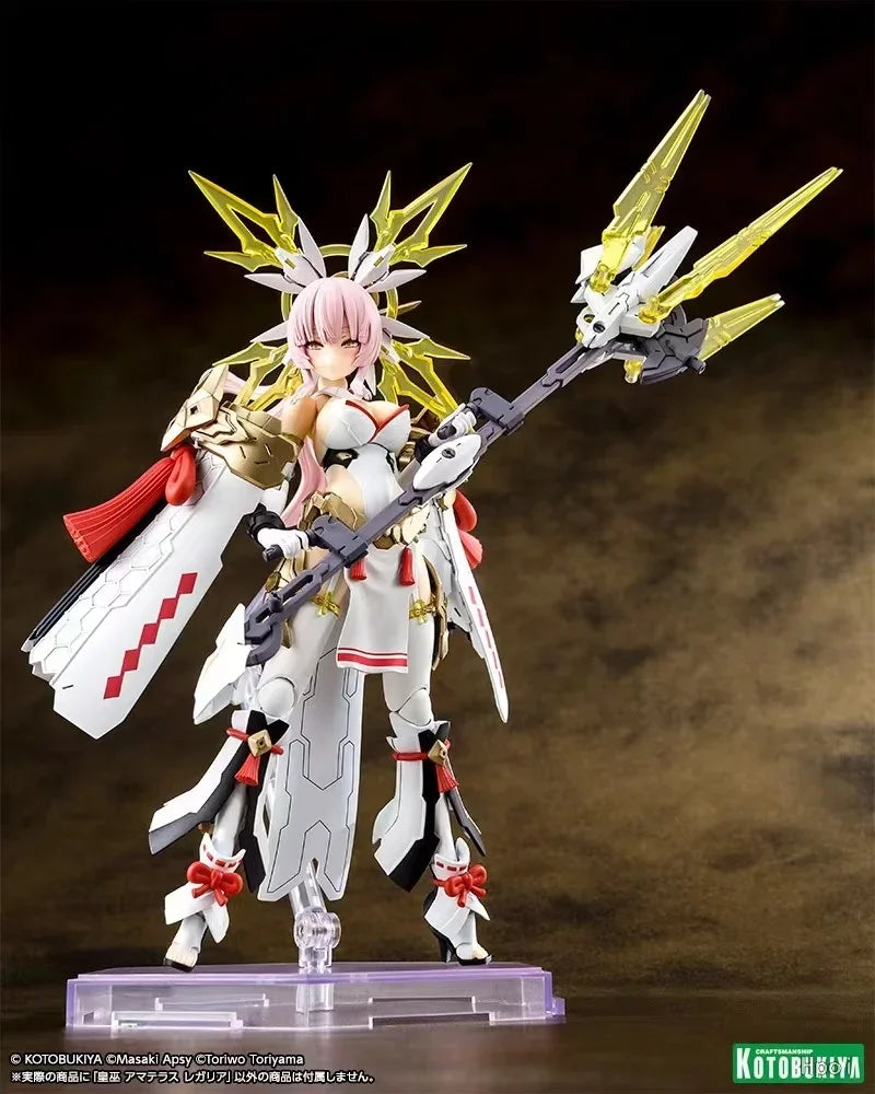 In Stock Original KOTOBUKIYA Megami Device AUV AMATERASU REGALIA Assembling Toys Action Figure Collectible Model Toys