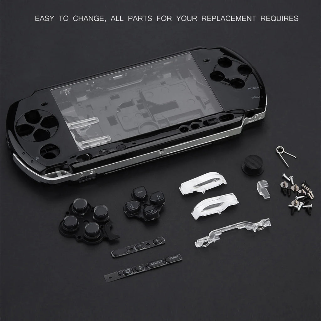 Full Housing Game Shell Replacement Full Housing Console Game Shell Case Cover Repair Parts For PSP 3006 Game Shell For PSP 3006