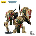 JOYTOY 1/18 Action Figure Warhammer 40K Dark Angels Deathwing Knight 1 Deathwing Knight 2 Deathwing Knight 3 Collectible Toys
