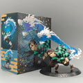 Boxed Anime Figure Model Ghost Slayer Infinite Castle Water pe Revolving Life Model Collectible Souvenir from Japan PVC Mat...