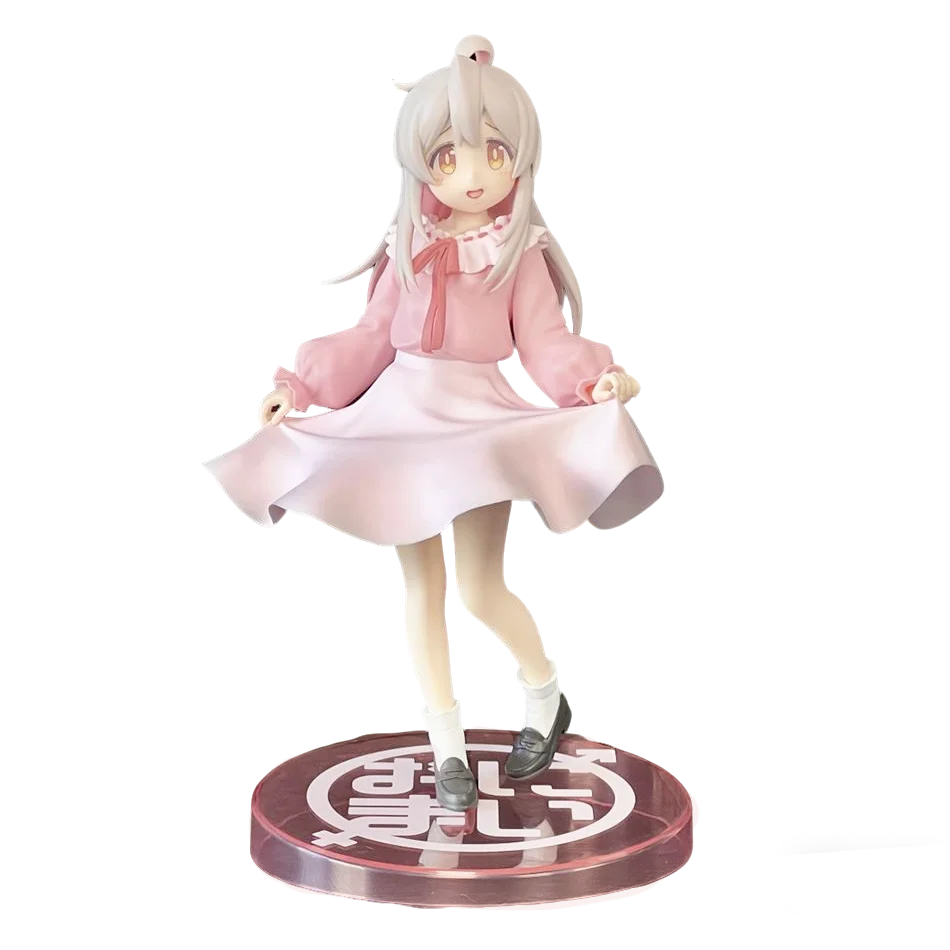 18cm Onii-chan wa Oshimai! Mahiro Oyama Anime Figure Kawaii Mahiro Oyama Action Figure Pink dress Collection Model Doll Toy Gift