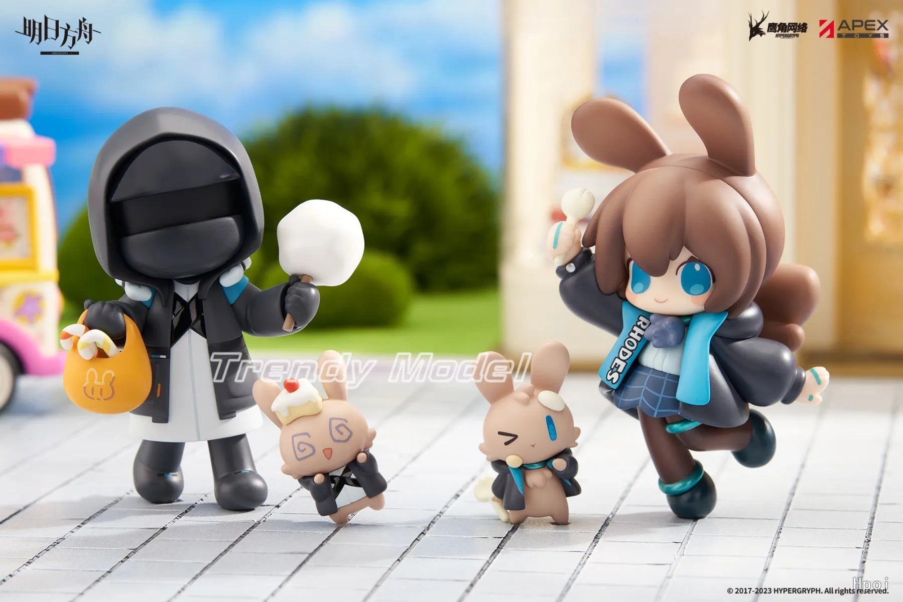 In Stock Original APEX-TOYS Arknights Amiya Action Figure Model Figures Toys Gifts Collection Ornaments