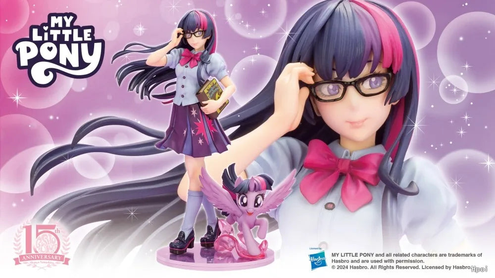 In Stock Original KOTOBUKIYA Beautiful Girl Statue Little Pony Beautiful Girl Twilight Sparkle Anime Doll Figure Model Toys