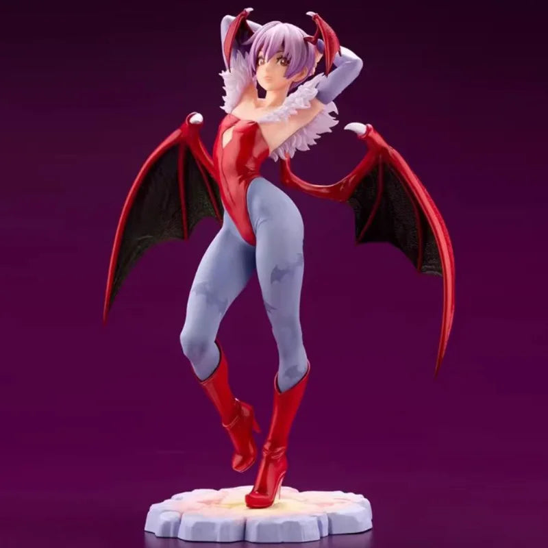 Darkstalkers Morrigan Aensland Lilith Felicia Anime Action Figure Kid Toys Model Toy Birthday Christmas Gift  ﻿
