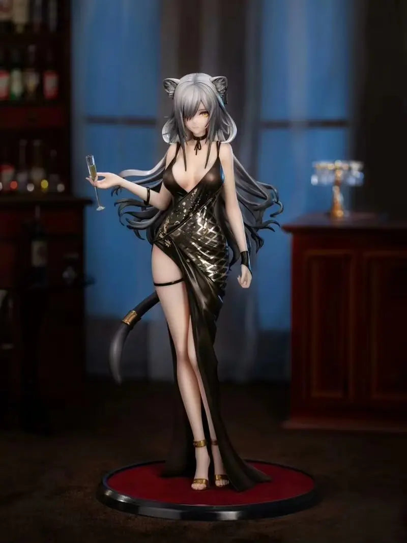 New Original Myethos Arknights 1/7 Schwarz Formal Dress Ver Genuine Action Anime Figure Model Charm Collectible Gift Series