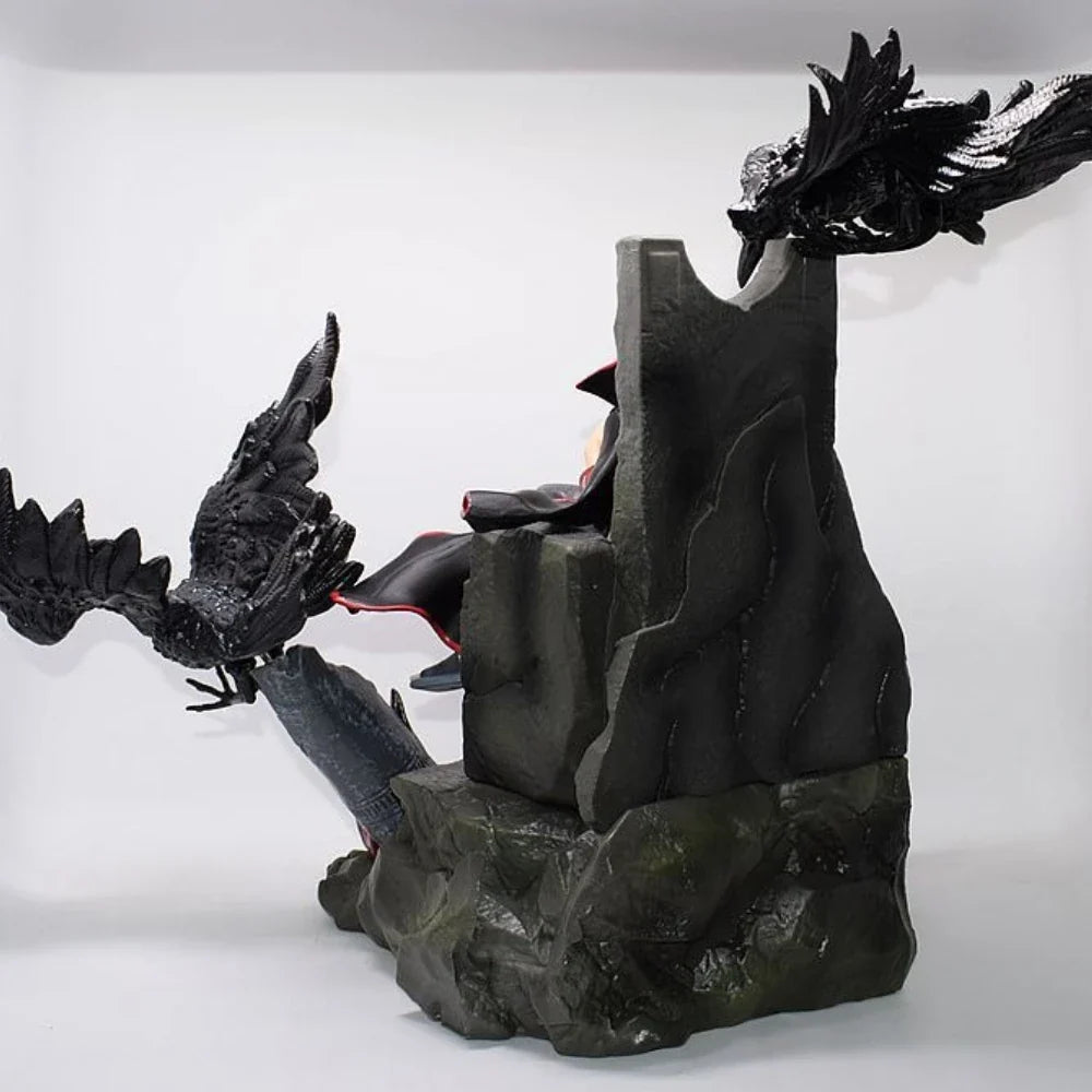 In Stock 35cm Anime Naruto Uchiha Itachi GK Figurines PVC Action Figure Desk Decor Statue Collection Model Kids Toys Doll Gifts