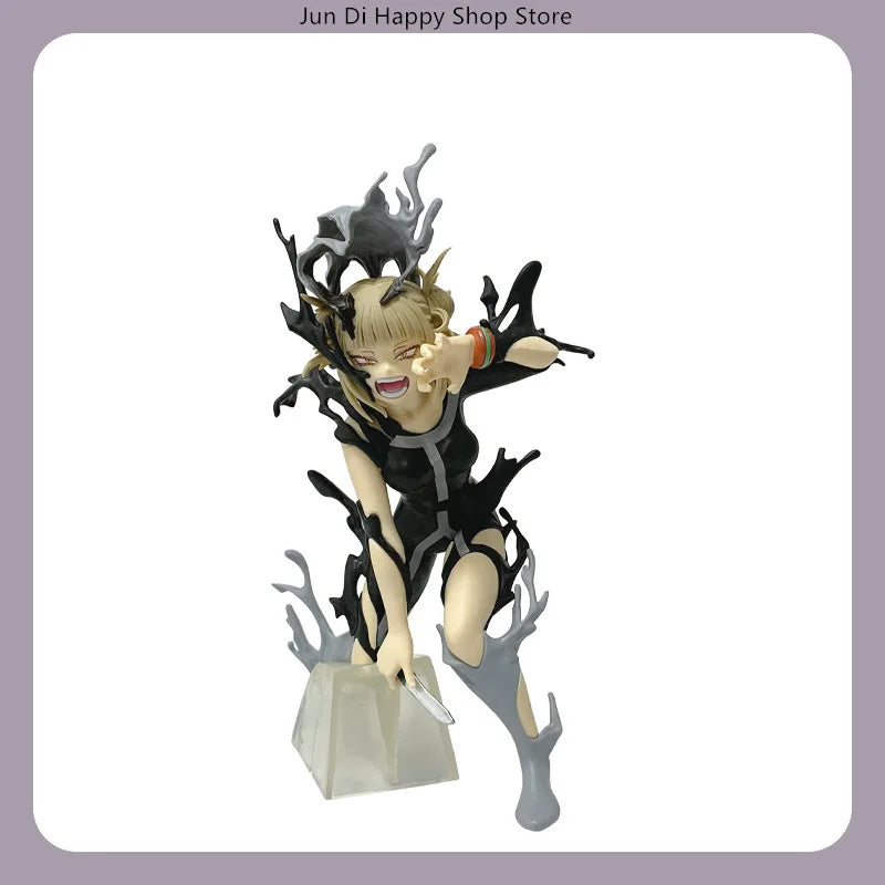 20cm My Hero Academia Himiko Toga Anime Figure Model Statue Collection Desktop Decoration Ornament Toy Gift for Fans