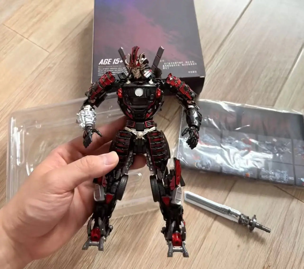 MetaGate Transformation MG G07 G-07 Haiku Drift Black Lightning Three Warriors Car Plane MetaGateG07 Action Figure Robot
