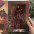 ZD 1/5 Iron Man 36cm MK3 Original Marvel Legends 10th Anniversary Collection Tony Stark Model Action Figure Toys Birthday Gifts