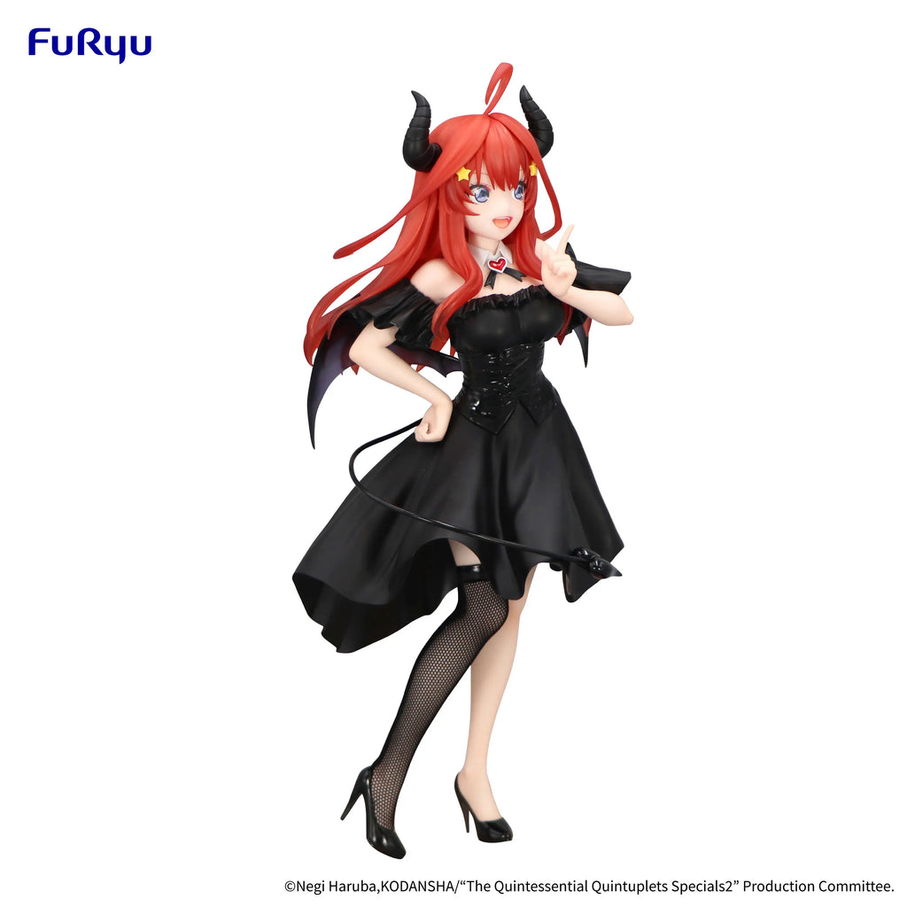 Original FuRyu BiCute Dark The Quintessential Quintuplets Nakano Itsuki PVC Anime Figures Action Figure Model Toys
