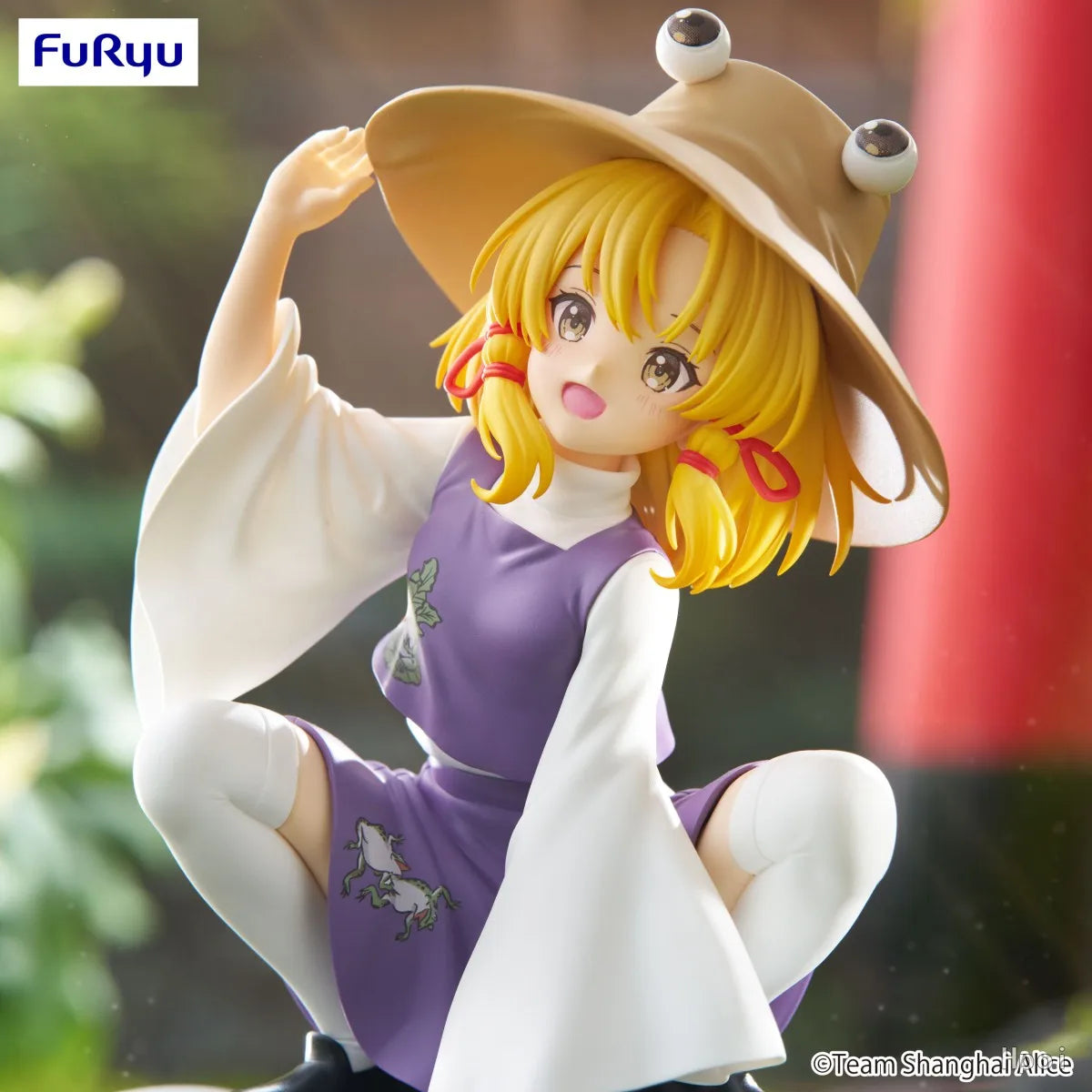 Original FuRyu Noodle Stopper Moriya Suwako Touhou Project Anime Figure Toys PVC Model Collection Doll Gift