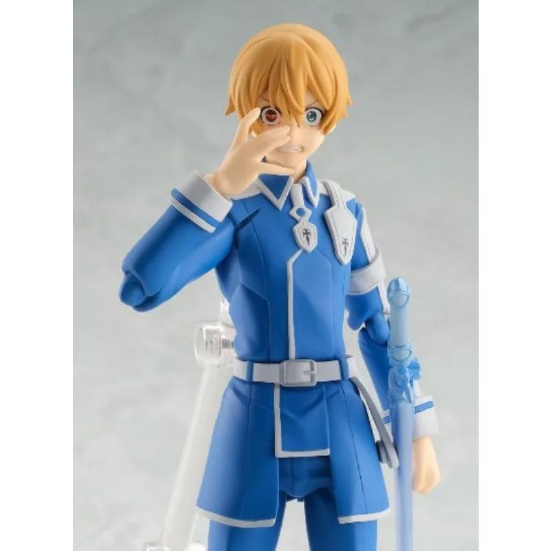 Max Factory Figma#441 Eugeo-145mm Movable Doll, PVC/ABS Material, SAO Alicization Style, All-Ages Action Figurine for Anime Fans