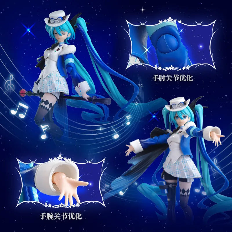In Stock FANTASTICS HATSUNE MIKU WITH YOU 2025 SERENDIPITYEDITION Q Ver. VIVID ECHOES Sakura Assembling Movability Mooel Toys
