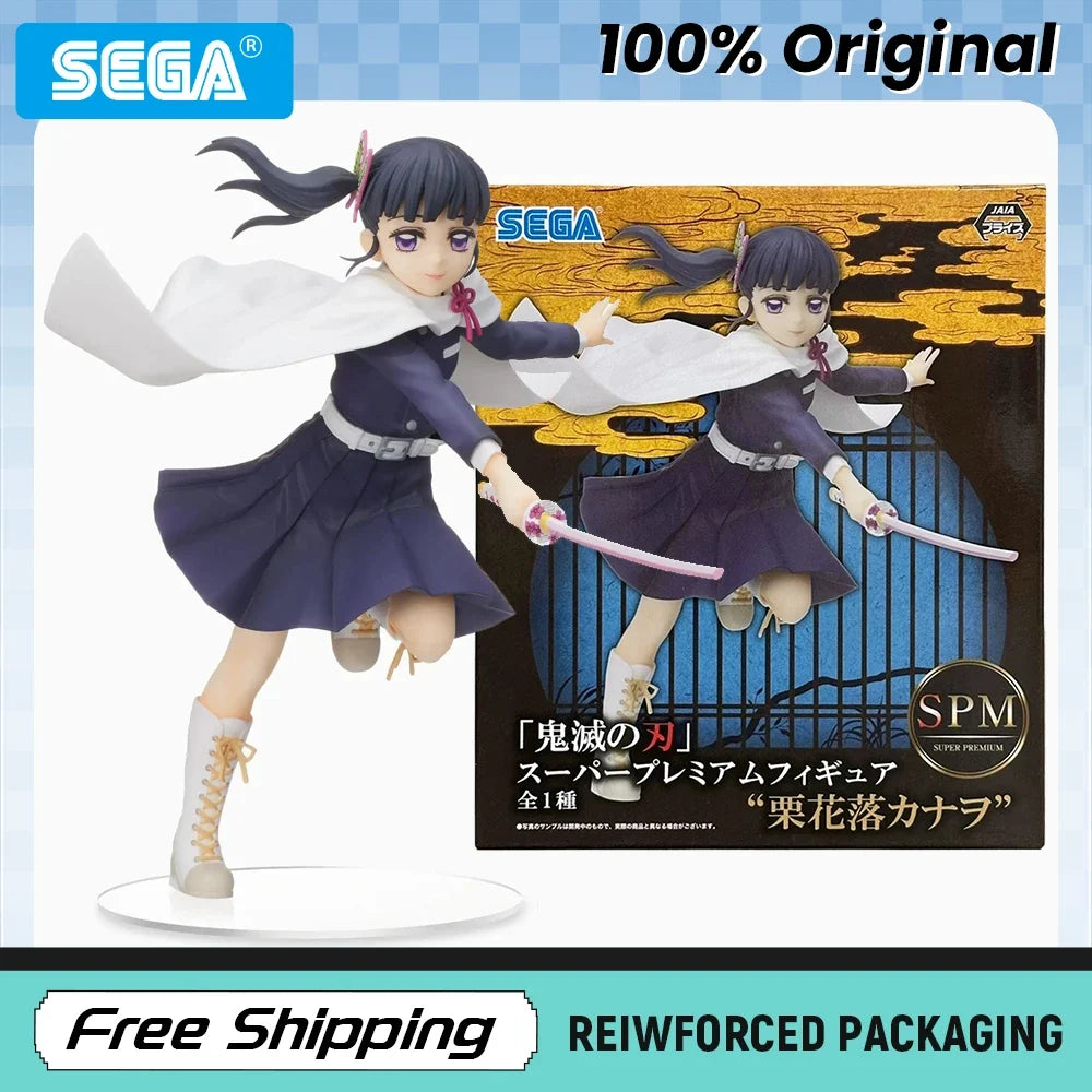 In Stock SEGA Demon Slayer Kimetsu No Yaiba Tsuyuri Kanao Anime Figure Model Original Toys Ornament Gifts Periphery Collection