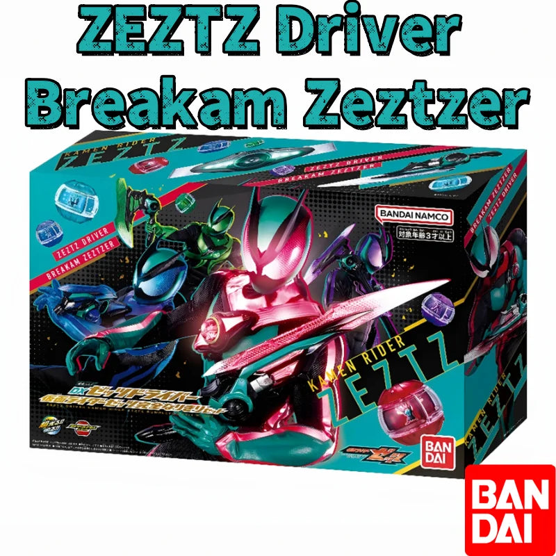 Bandai DX Shin Kamen Rider ZEZTZ Driver Breakam Zeztzer Belt Limited edition set Edition with ZZZ Premium Role Play Collectors