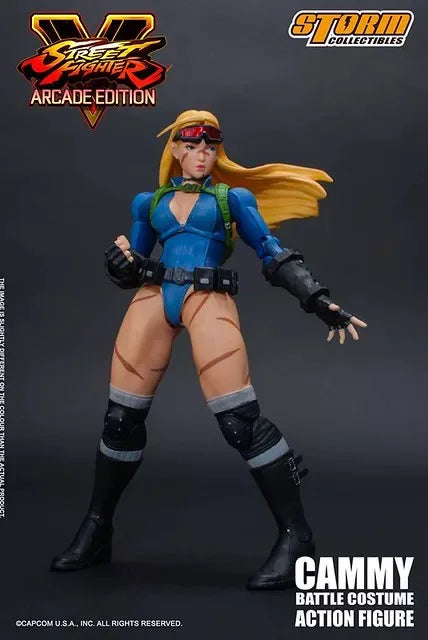 in stock Storm toys ST Street Fighter 5 CAMMY 1/12 movable doll hand-to-hand puppet