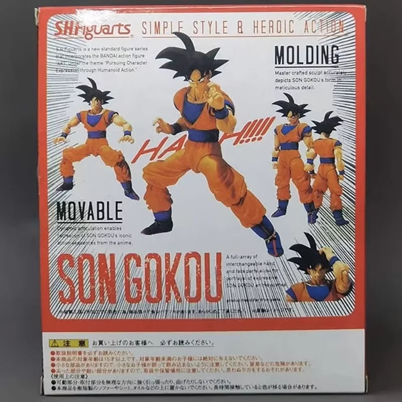 Dragon Ball Super Z Shf S.H.Figuarts Son Goku Mobile Handheld Kakarotto Model Simple Style Heroic Action Figuarts Dragon Ball Z