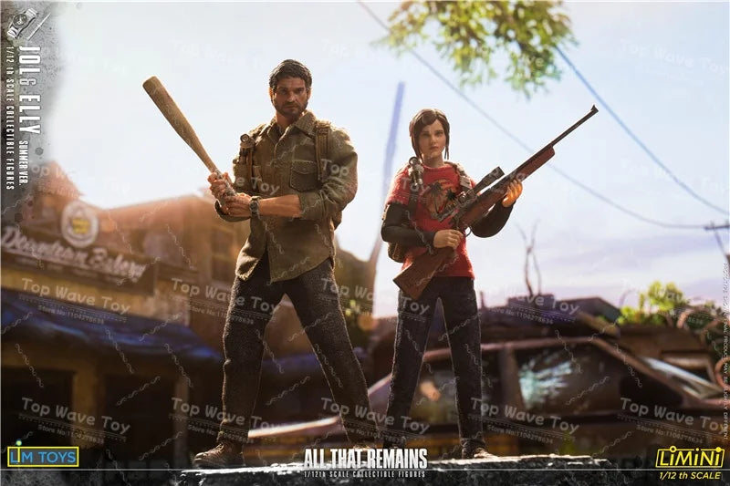 New Stock LIMTOYS LMN004 LMN005 LMN006 1/12 The Last Survivor Joel Ellie Action Figure Model 6'' Soldier Full Set Toys