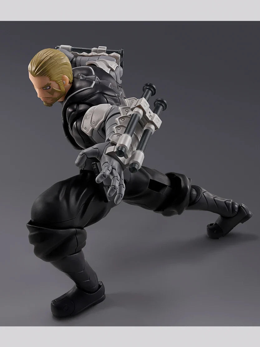Original Bandai Sh Figuarts Shf Kaiju No.8 Shinomiya Isao Action Figures Anime Model Toys Collection