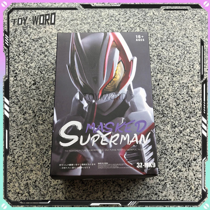 New In Stock 1/12 Kamen Rider Da Tong Masked Superman 3Z-MK9 KO Anime Action Figures Toys Model Collector Birthday Gifts