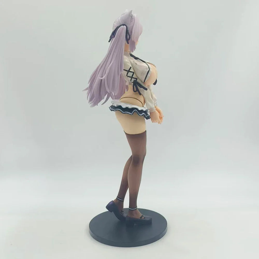 Alvina-chan 26CM Hentai Uniform Bunny Girl Action Figure PVC Anime Model Game Statue Adult Collectible Doll Toy Gift
