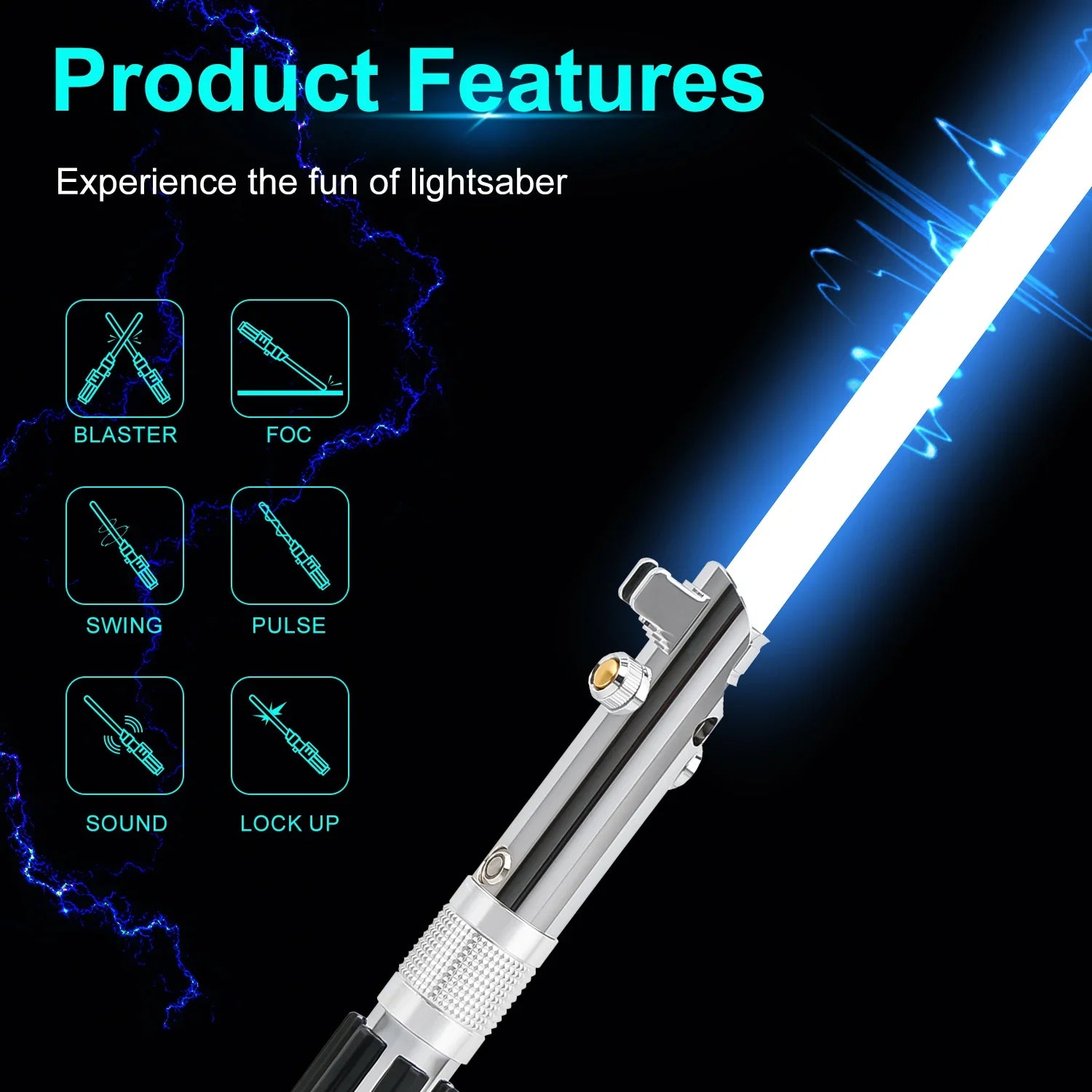 TXQSABER Anakin Lightsaber SNV4 Proffie Pixel Soundboard Smooth Swing Metal Handle With LED Strip Blade Skywalker Cosplay Toys