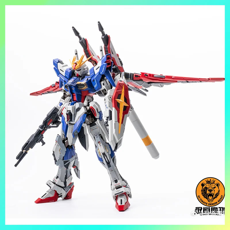 【New product】UL TIMATE DEMON BEAST Powerful Fighter TAI LUN 1/72 Alloy Finished Product Model Flying Backpack Head WITH LED Toy
