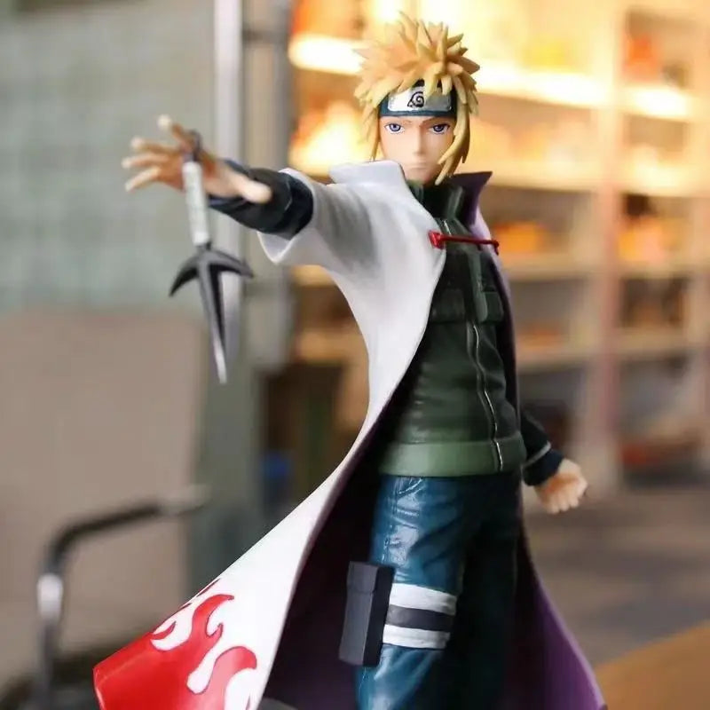 30cm Anime Naruto Namikaze Minato GK PVC Action Figure Statue Collectible Model Kids Toys Doll Gifts