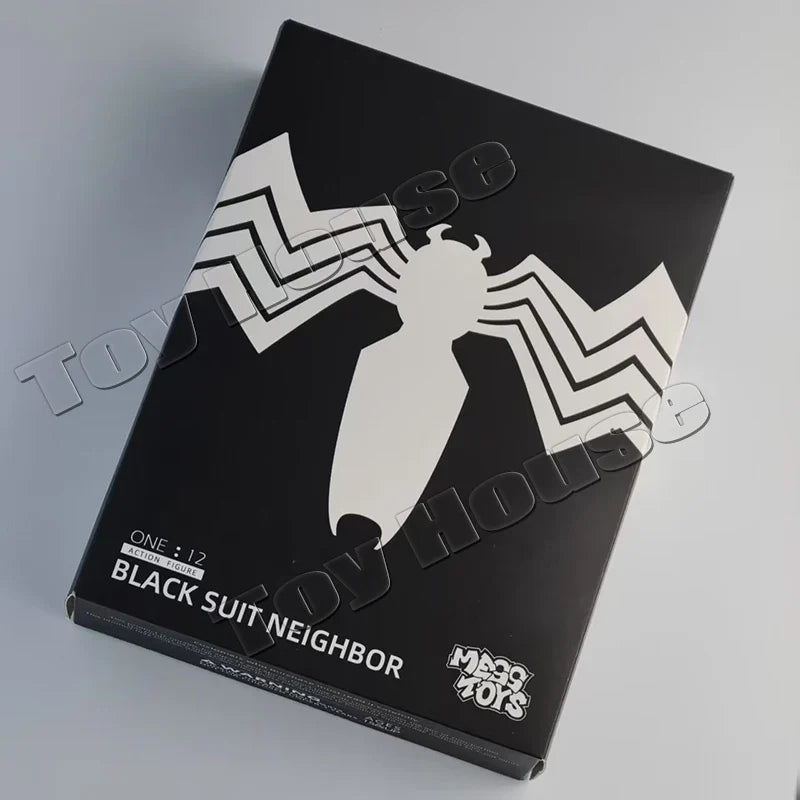 Mess Toys Genuine Facftory Figur Schwarzer Anzug Nachbar Symbiote Scarlet Spider Kaine Parker Schwarz Rot Spinne Actionfigur Spielzeug