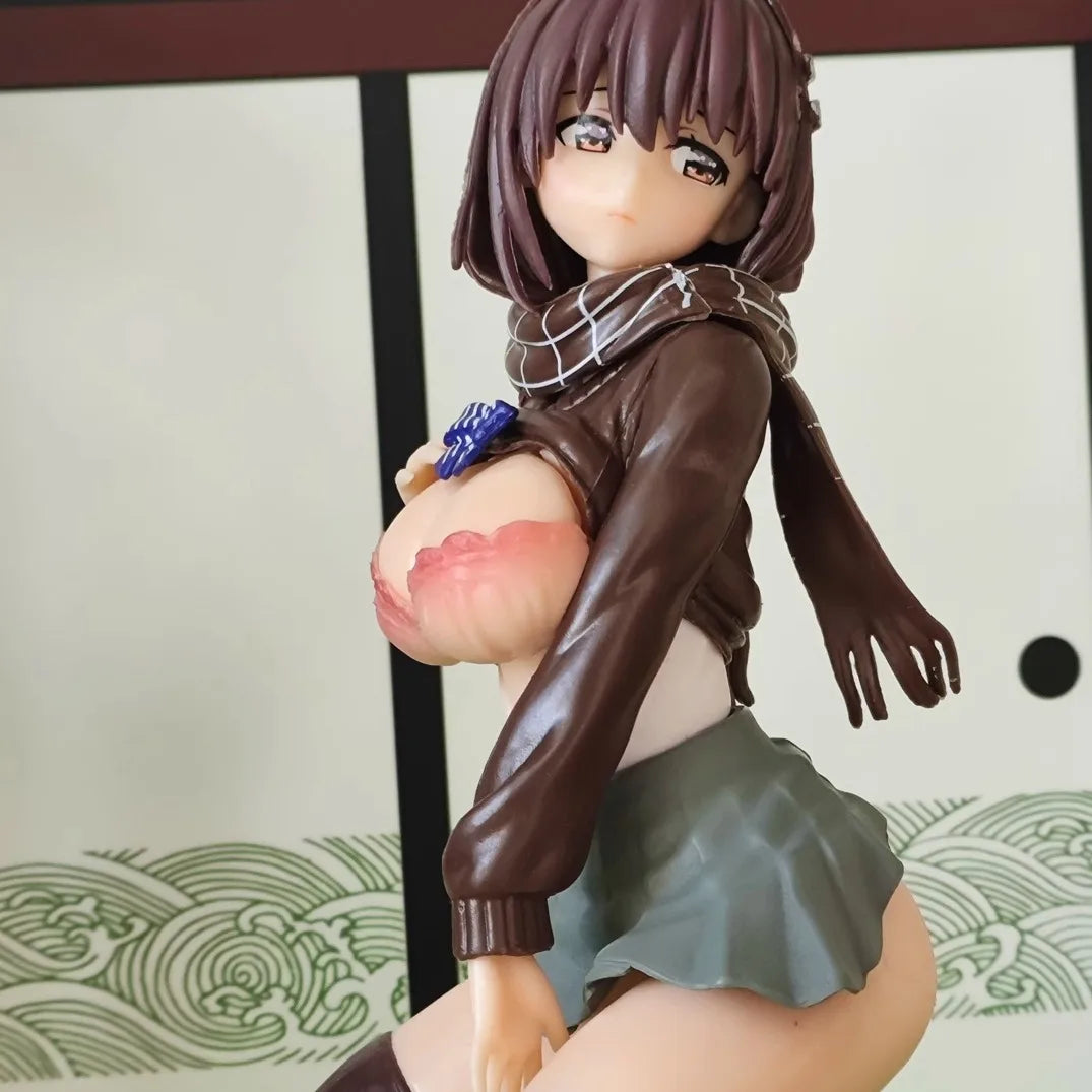 Domestic In Stock  Jk Female High School Student Momotaro Anime Beautiful Girl Figurine Model Chassis Ornament