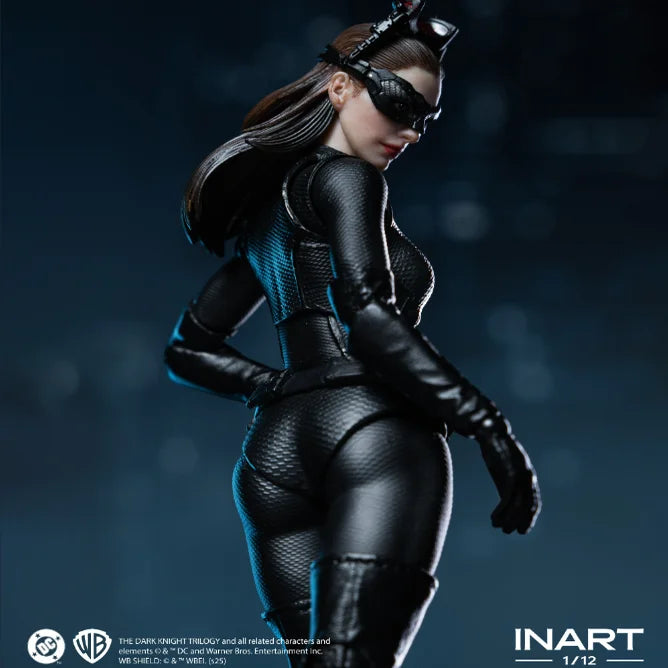 INART Catwoman Action Figure Batman The Dark Knight Rises Anne Hathaway Cat Woman Figurine 1/12 Original Collect Model Toy Gift