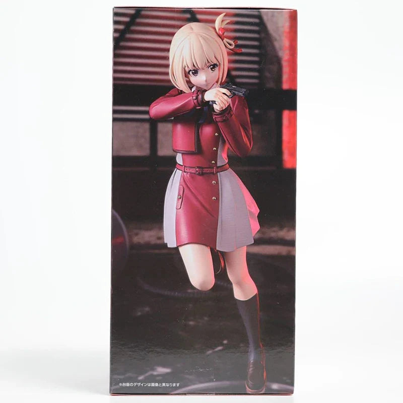 In Stock FuRyu Trio-Try-iT Lycoris Recoil Nishikigi Chisato Inoue Takina PVC 21CM Anime Action Figures Model Ornament Toy