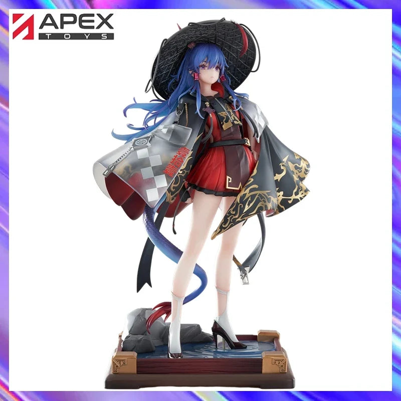 Original in Stock APEX Arknights Holiday Dragon Chen Wanzhongshan 1/7 Figures Model Toy Gift Collection Ornament