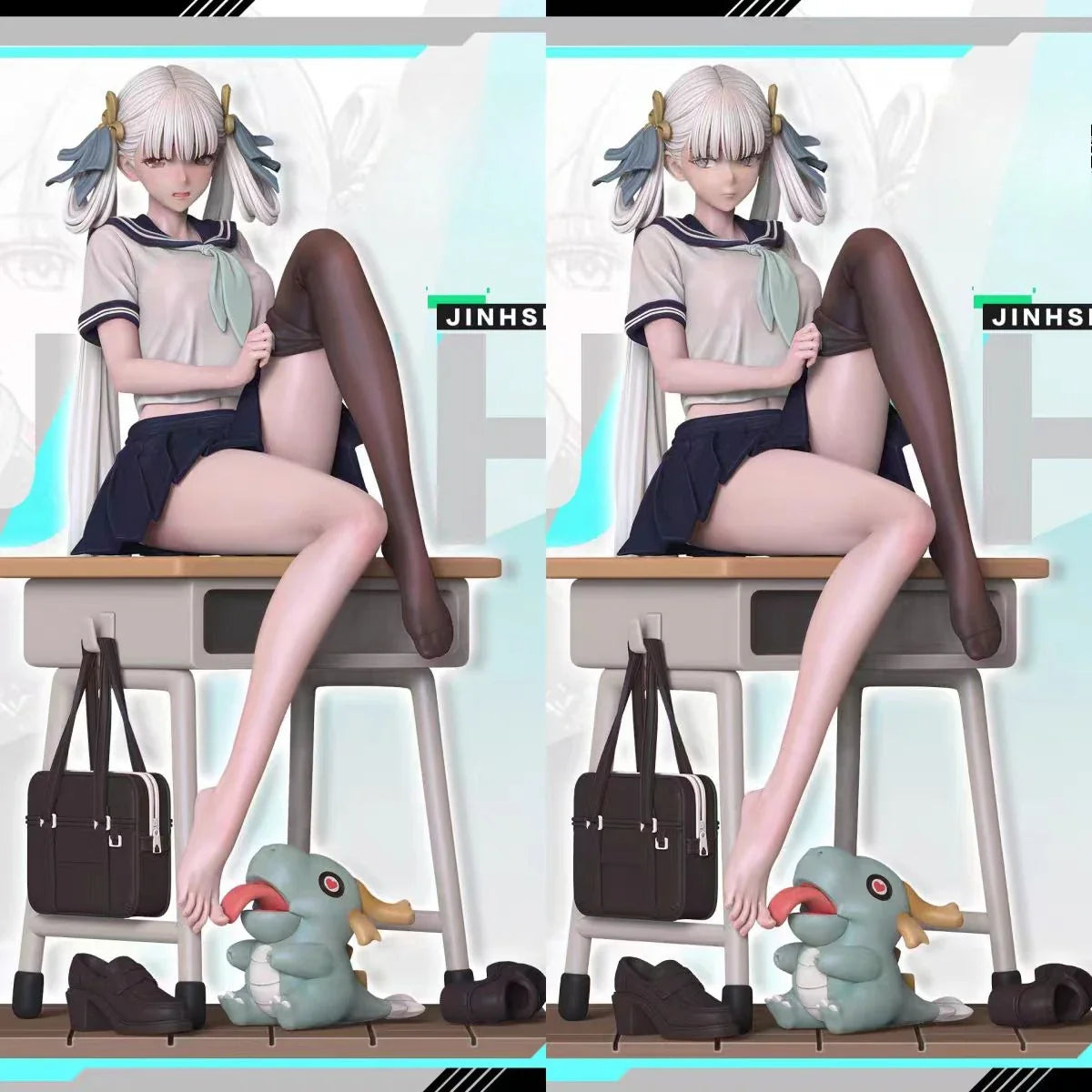 【Vorverkauf】Wuthering Waves Jinhsi Spielcharakter Skulptur Anime Figur Action Statue Figuren Sammlermodell Spielzeug