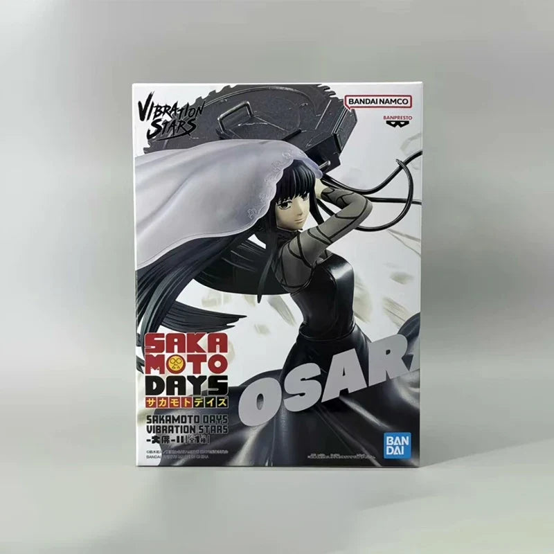 in stock BANDAI BANPRESTO SAKAMOTO DAYS VIBRATION STARS Osaragi 17CM Action Figure Anime Model Collections Ornaments Toy Gift