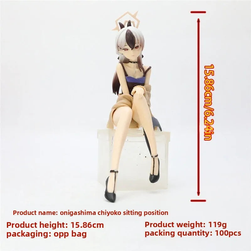 Blue Archive Ghost Masato Hand Statue Anime Model for Boys Cuter Case Decoration PVC Material Collectible Figure