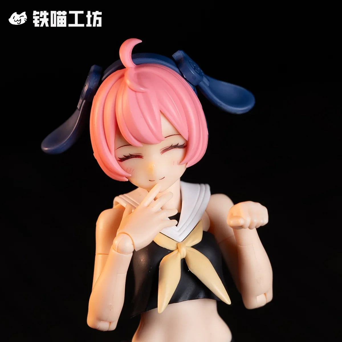 [No Figure] Original Kotobukiya Tank Gunner Knight 1/12 Female Soldier Stickers Cute Eye Water Decals For 6inch Action Figure