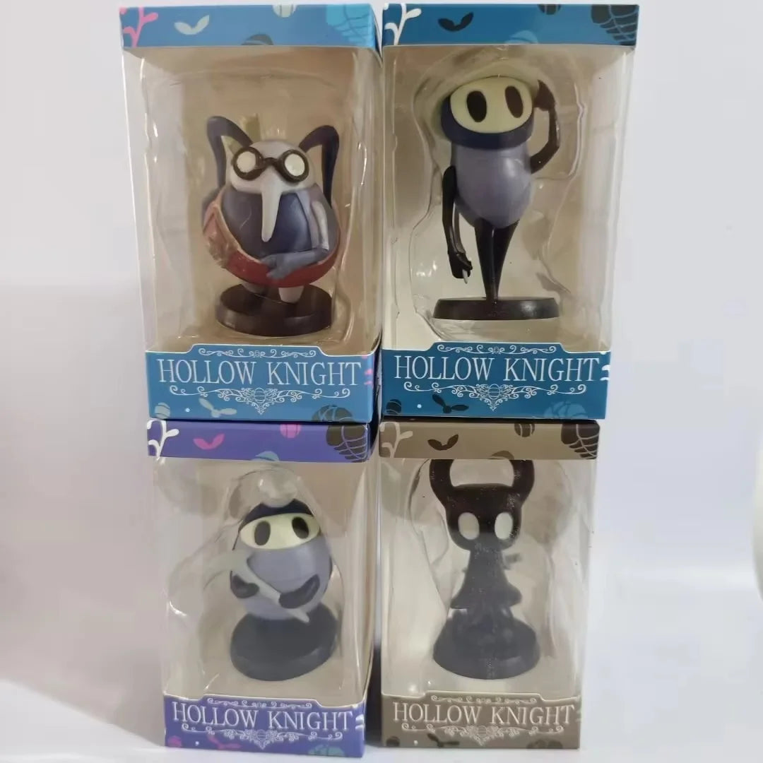 Hollow Knight Silk Song Knight Hornet Grub Zote Quirrel Shade Cornifer Myla Pvc Figures Q Version Collection Model Doll Toy Gift