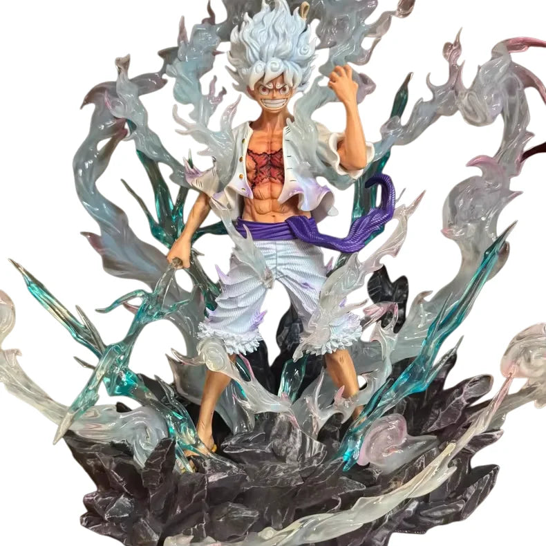 New JT Nika Monkey D. Luffy Action Figure ONE PIECE Anime Figures Luffy Fifth Gear Figures PVC Statue Collection Model Gifts