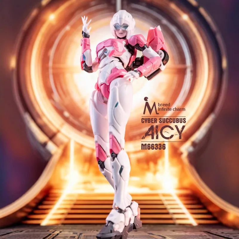 Infinite Charm M66337 black hunter Arcee Transformation Assembly Model Kit Cee Action Figures Toy