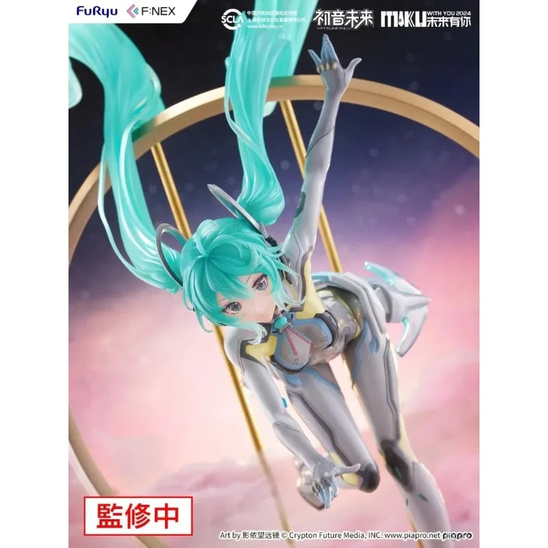 [ In-Stock ]Original F:NEX【Hatsune Miku】"MIKU WITH YOU 2024" Ver. 1/7 Scale Figure 2024 New Anime Collection  Toys