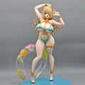 The Eighth Villager Anime Figure Cecil Swimming Circle Figurine The Beautiful Girl Elf Village Statue Model Collection Toys Gift