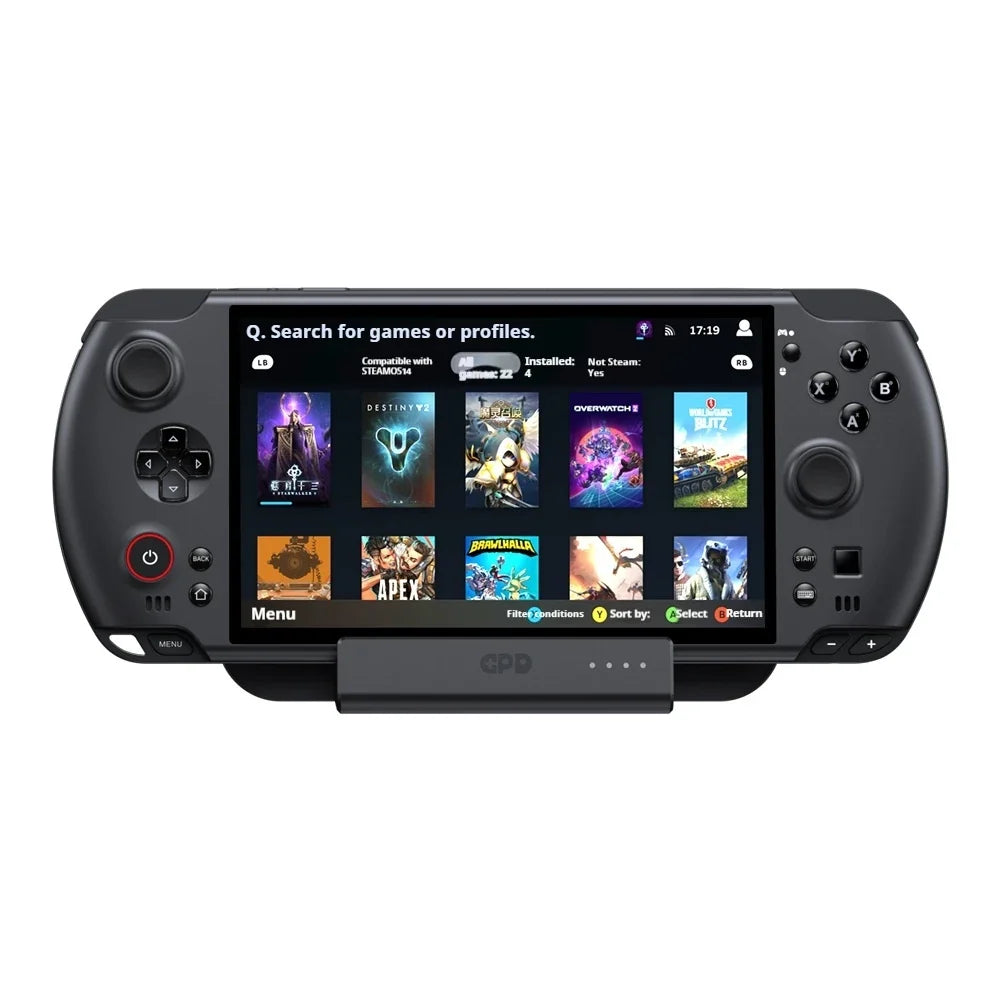 in stock New GPD Win5 7" 120Hz 1080P LTPS Screen Handheld Gaming Console AMD395 M.2 2280 SSD Windows11 RGB Ergonomic Handheld