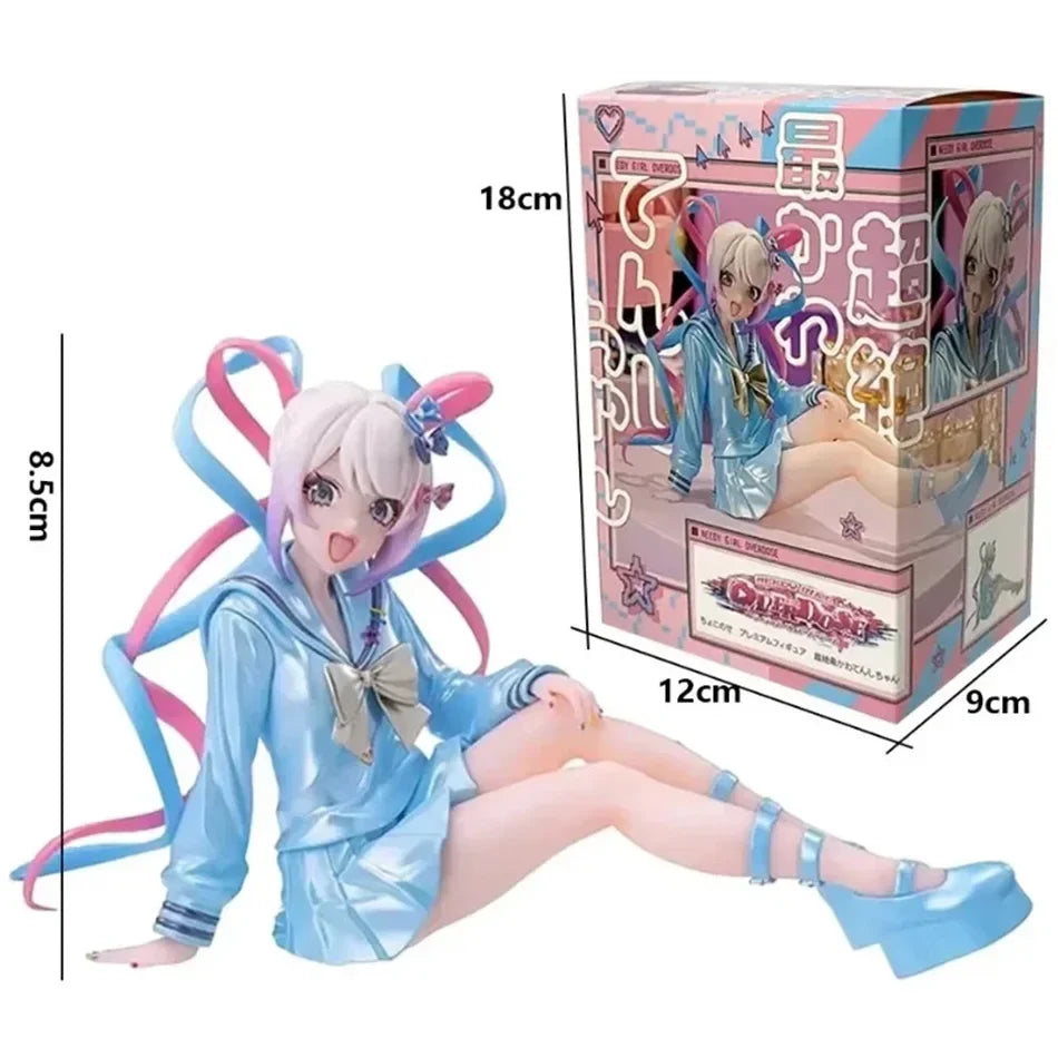 2025 Aixlan NEEDY GIRL OVERDOSE Figure Rain KAnge PVC Action Figure Amine Adult Anime Girl Statue Collectible Figurine Toys Gift