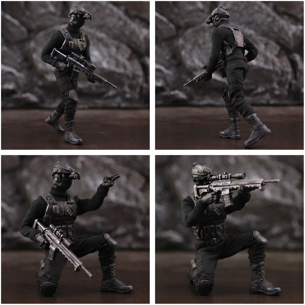 Male Soldier Special Forces Series Task Forces Soldier Skull Sergeant Master 6" Action Figure ONE:12 1:12 1/12 Toys Doll Model