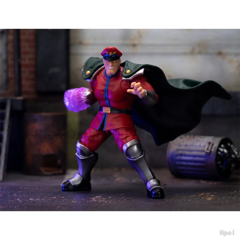 【In Stock】Original Jada Toys Ultra Street Fighter II M. Bison 6-Inch Scale Action Figure Anime Model Toys Ornaments