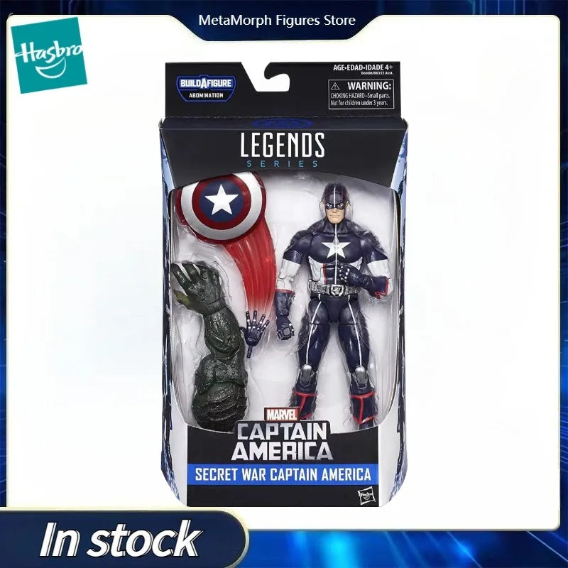 Original Hasbro Marvel Legends Series SECRET WAR CAPTAIN AMERICA Anime Actionfigur Spielzeugsammlung Modell