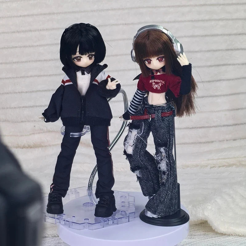 1/8 Mjd Movable Doll Girl Body Series 21cm Trendy Anime Figurines Collectable Girlheart Toys Ornaments Gift